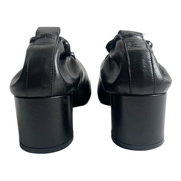 Everlane Black The Italian Leather Day Heel - FIT LIKE A 9.5 (shoe says 10) - Picture 4 of 8